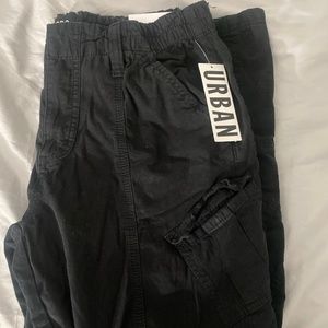Black Cargo Pants